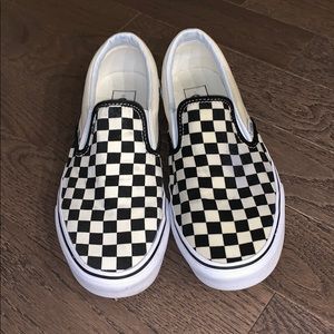 Vans Checkerboard Slip-Ons